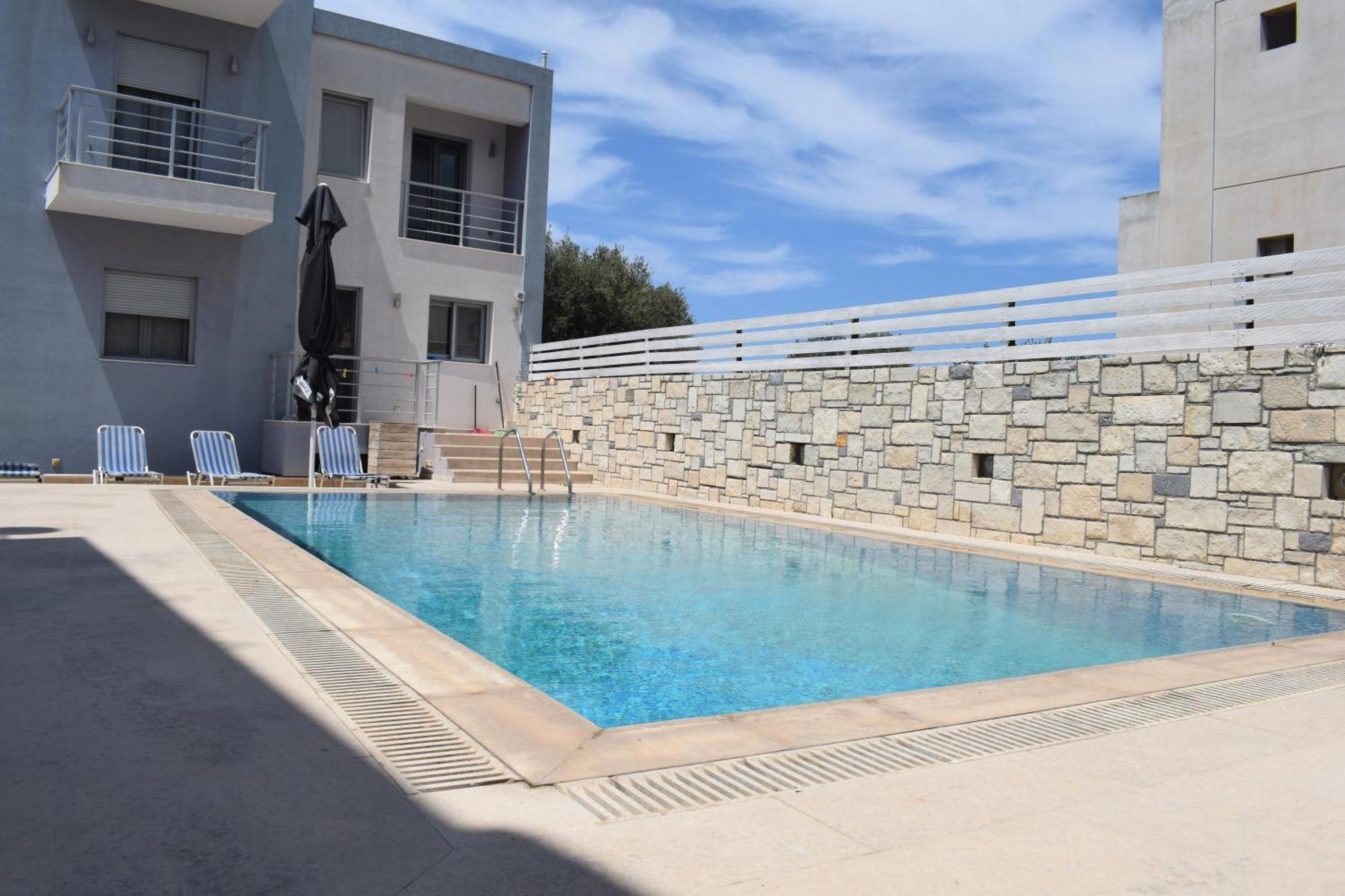 Aquarock Villa With Private Pool Prassas ภายนอก รูปภาพ